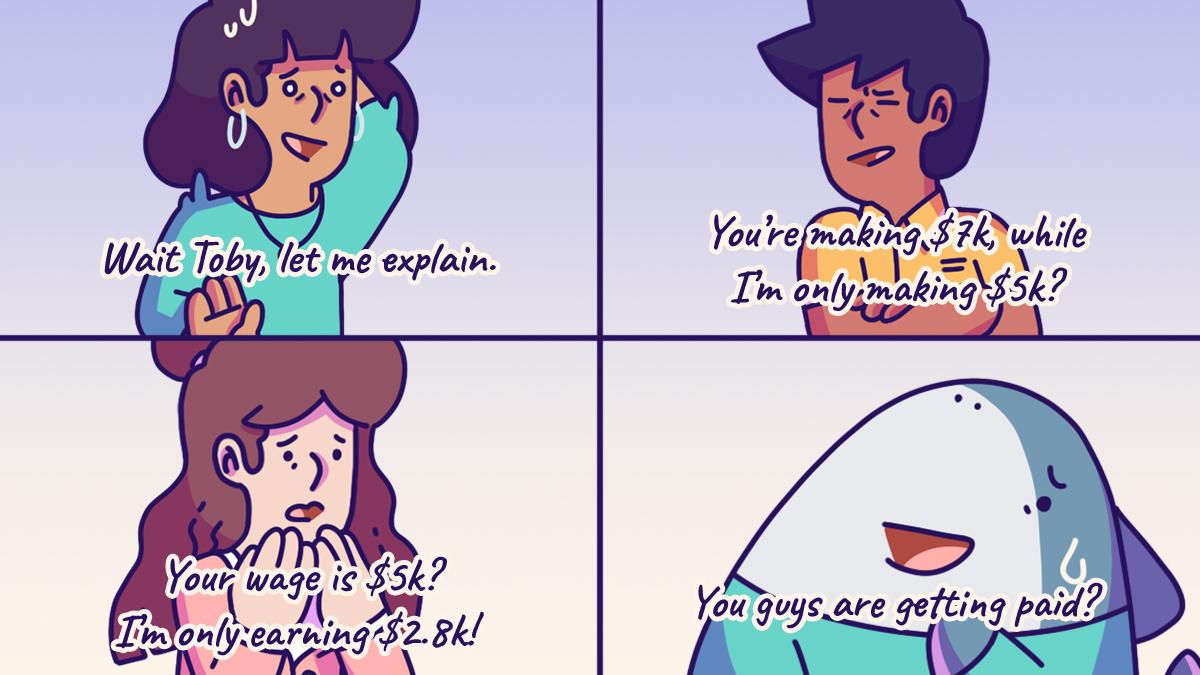 Should You Spill The Salary Tea With Your Friends?