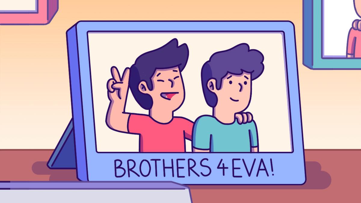 Growing up, I always felt like I was compared with my brother.